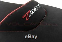 Yamaha T-Max 500 2001-2007 Design Volcano Selle Housse Anti- Noir Red Extra Grip