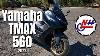 Yamaha Tmax 560 Tech Max 2022 Test Ride Review Walkaround Soundcheck 0 100 Kph Vlog 340