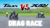 Yamaha Tmax Vs Honda X Adv Drag Race 4k